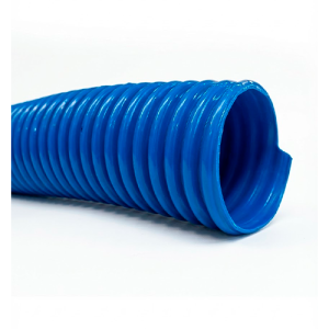Manguera de Succión Helicoidal PVC - Azul Claro